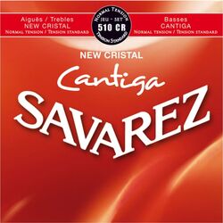 Konzertgitarre saiten Savarez Acoustic (6) 510CR Cantiga New Cristal - Saitensätze 