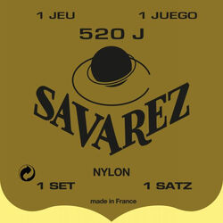 Classic 520J Savarez Nylon Jaune Tension Tres Forte