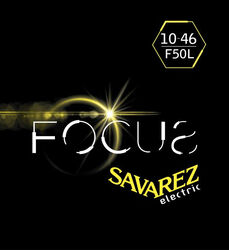E-gitarren saiten Savarez F50L FOCUS 10-46 - Saitensätze 