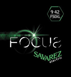 E-gitarren saiten Savarez F50XL FOCUS 09-42 - Saitensätze 
