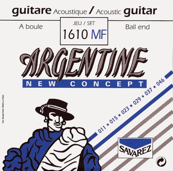 Savarez Jeu De 6 Cordes Classic 1610mf Argentine Light 11-46 - Westerngitarre Saiten - Variation 1
