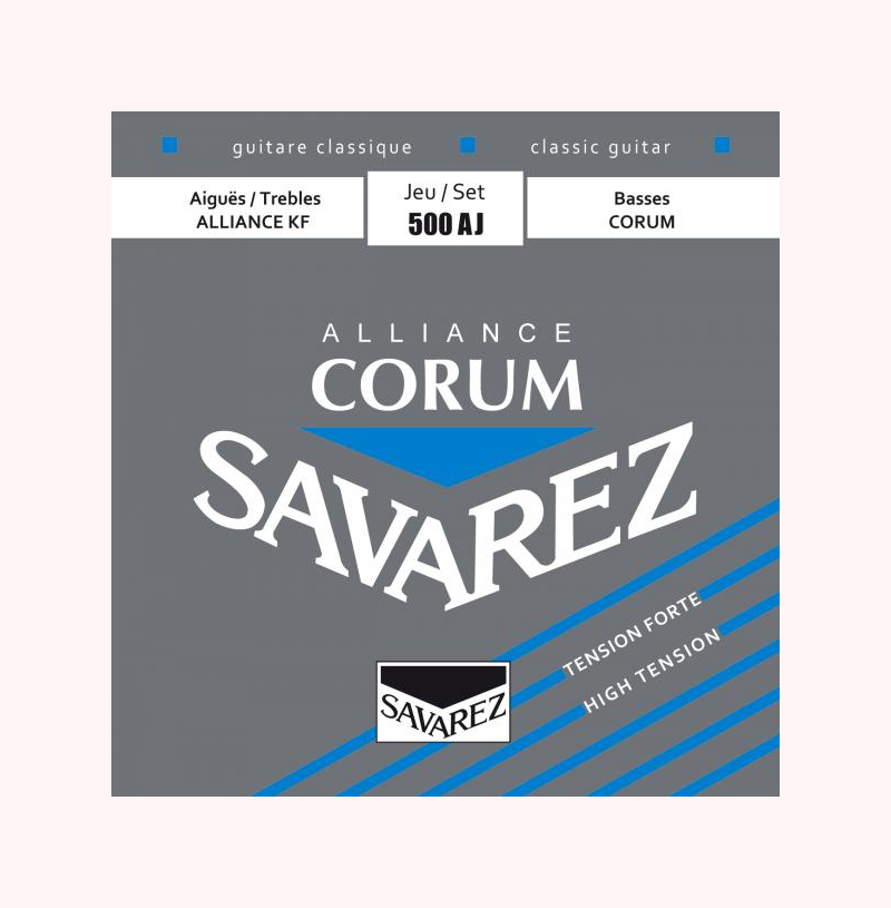 Savarez Jeu De 6 Cordes Guit. Classique Corum Alliance Tension Forte 500aj - Konzertgitarre Saiten - Variation 1