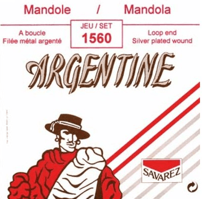 Mandoline saiten Savarez Mandole 8C Argentine à boucle - saitensätze 