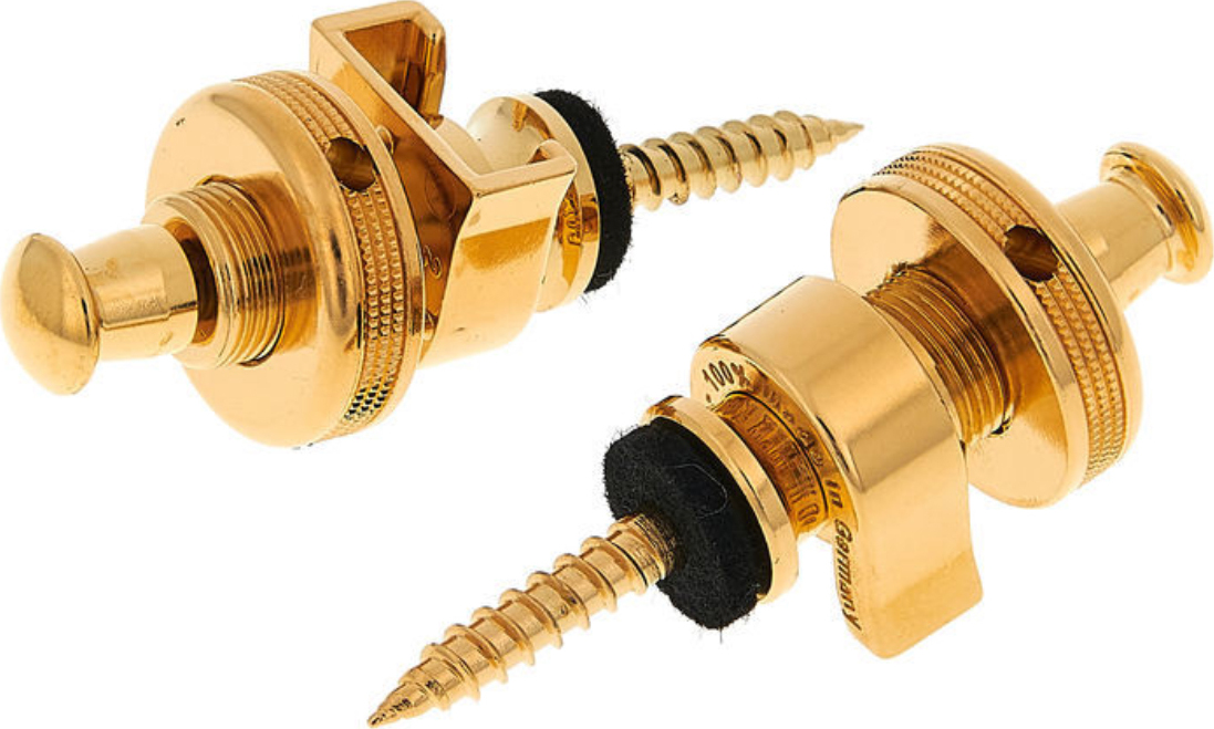 Schaller S-locks Paire Gold - Strap Lock System - Main picture