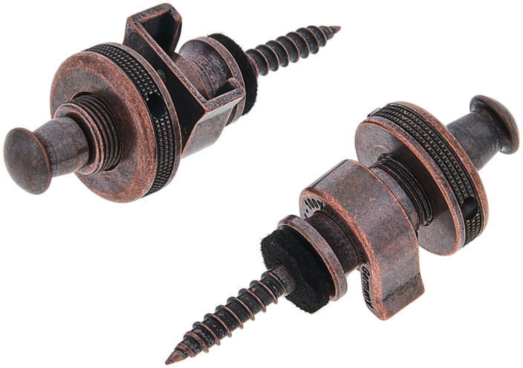 Schaller S-locks Paire Vintage Copper - Strap Lock System - Main picture