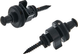 Strap lock system Schaller S-Locks Pair - Black