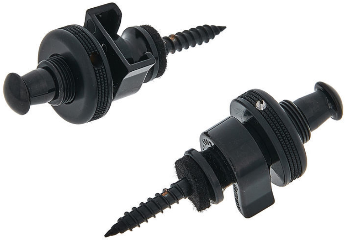 Strap lock system Schaller SLocks Pair Black