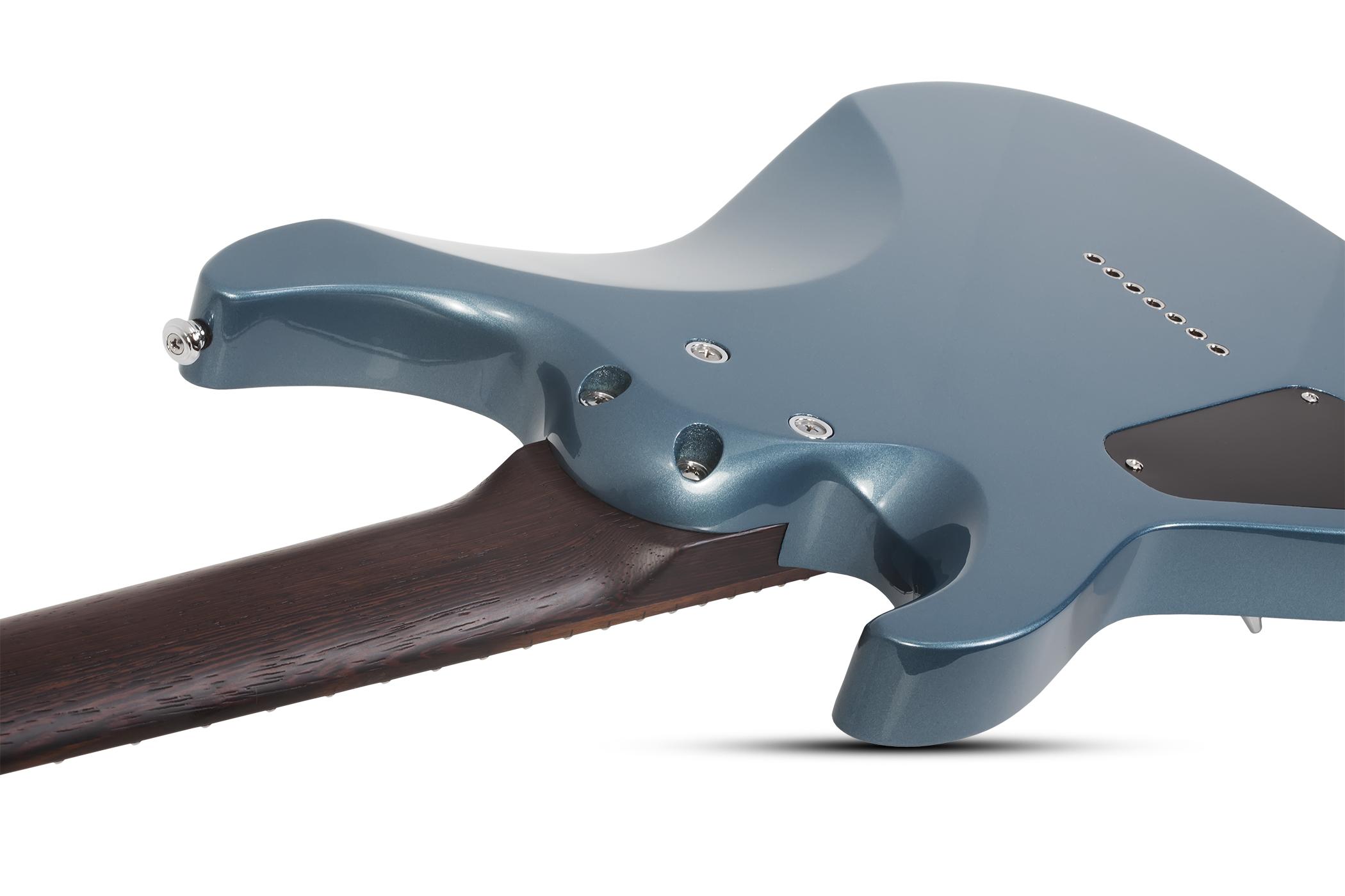 Schecter Aaron Marshall Am-7 Signature 2h Ht Eb - Cobalt Slate - 7-saitige E-Gitarre - Variation 4
