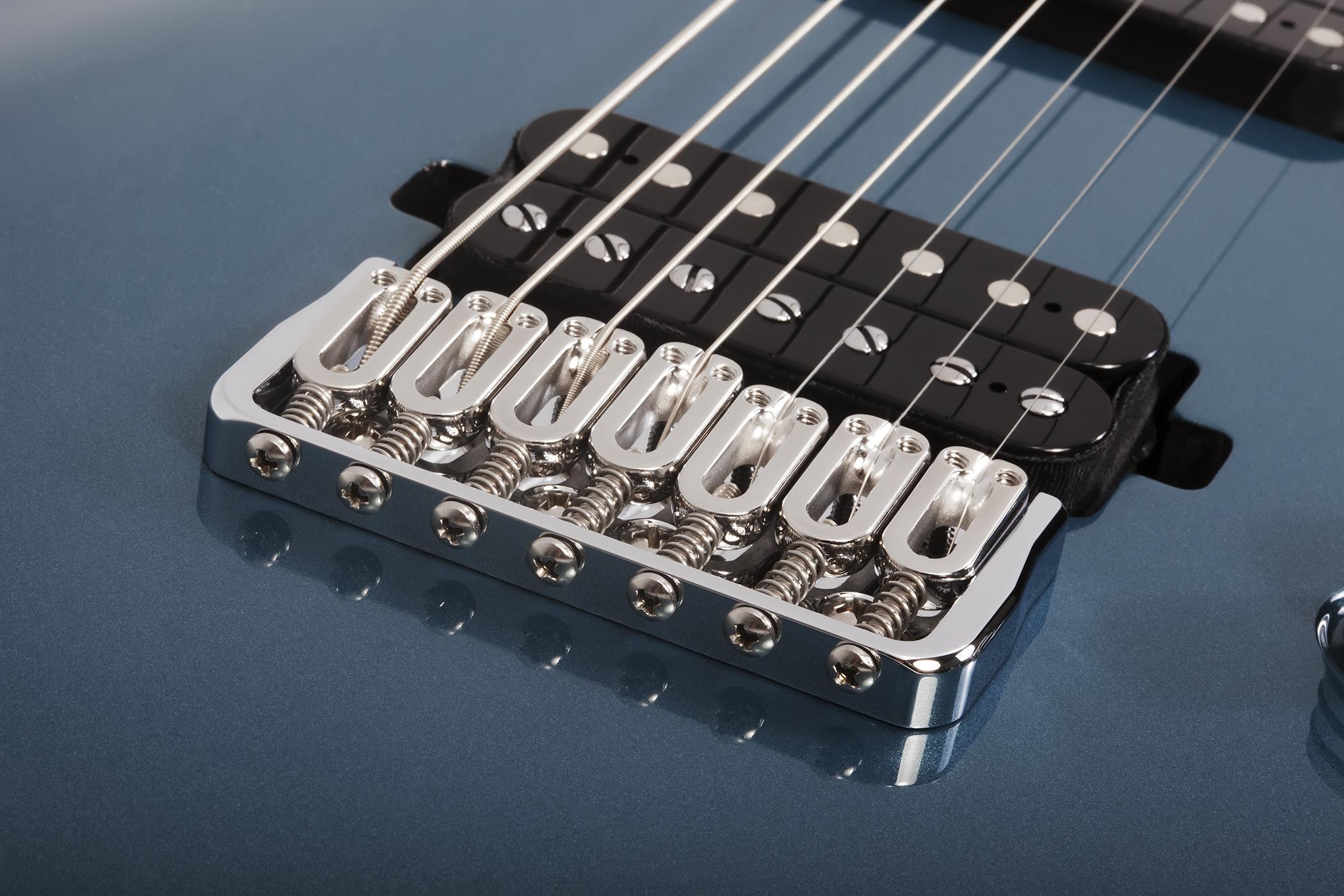 Schecter Aaron Marshall Am-7 Signature 2h Ht Eb - Cobalt Slate - 7-saitige E-Gitarre - Variation 5