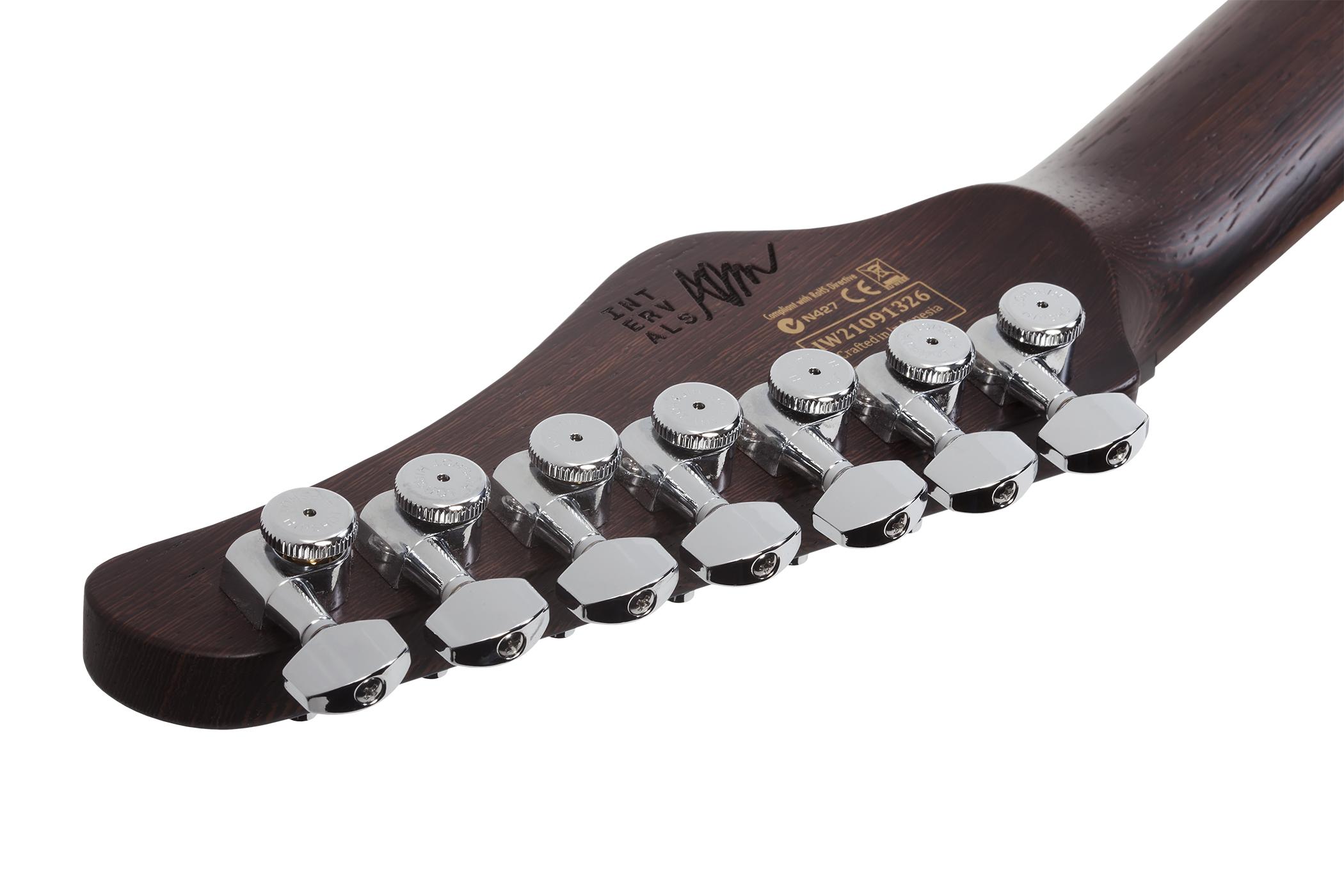 Schecter Aaron Marshall Am-7 Signature 2h Ht Eb - Cobalt Slate - 7-saitige E-Gitarre - Variation 6