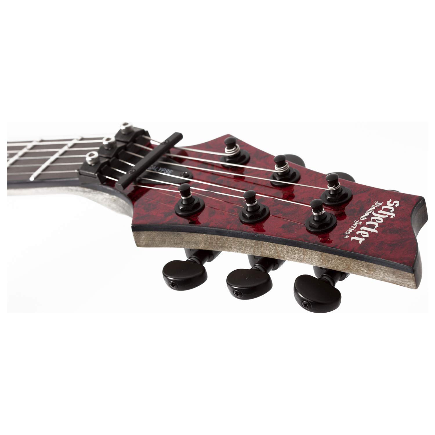 Schecter Apocalypse C-1 Fr S 2h Sustainiac - Red Reign - Double Cut E-Gitarre - Variation 4