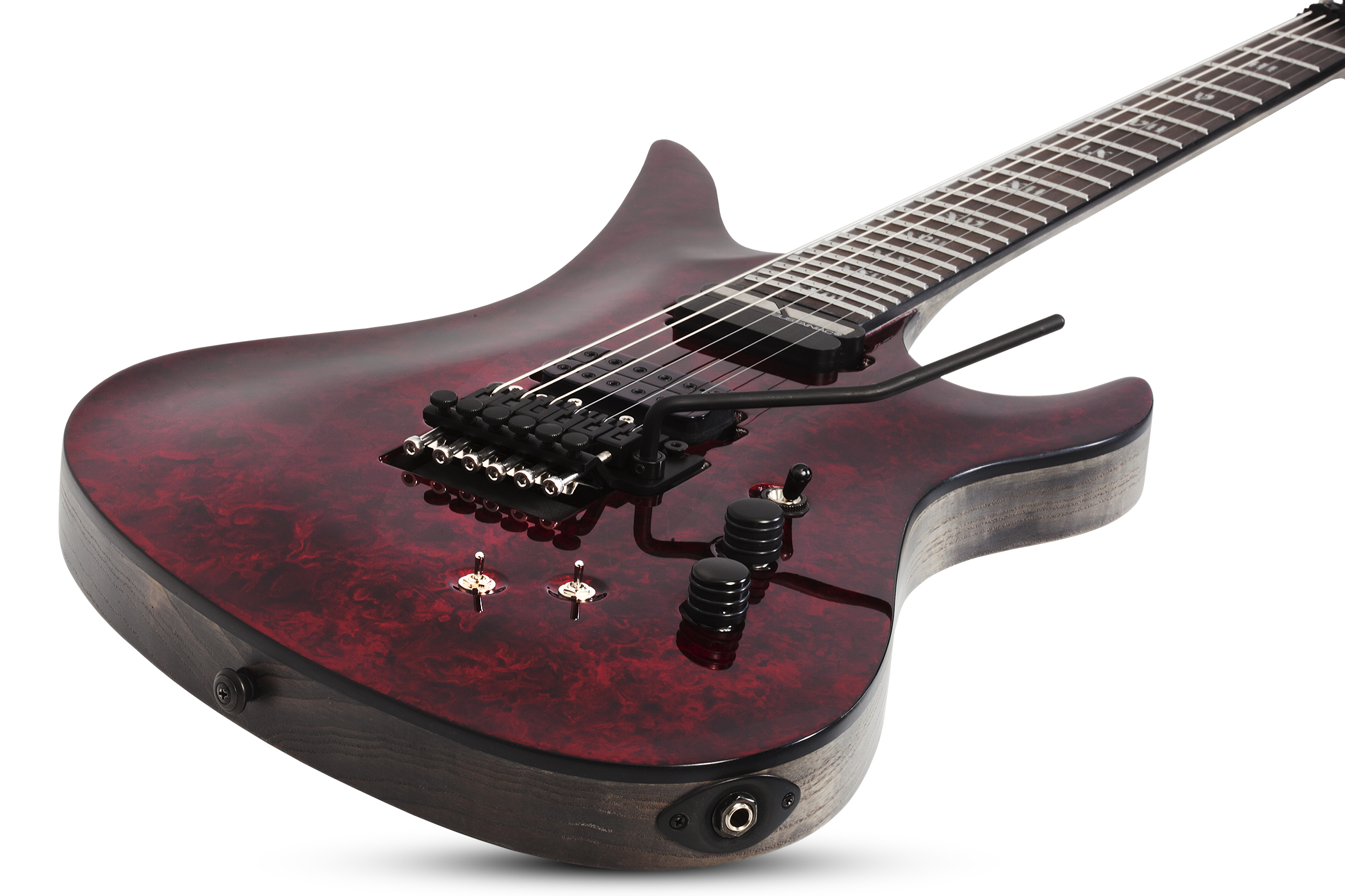 Schecter Avenger Apocalypse Fr S 2h Sustainiac Eb - Red Reign - E-Gitarre aus Metall - Variation 1