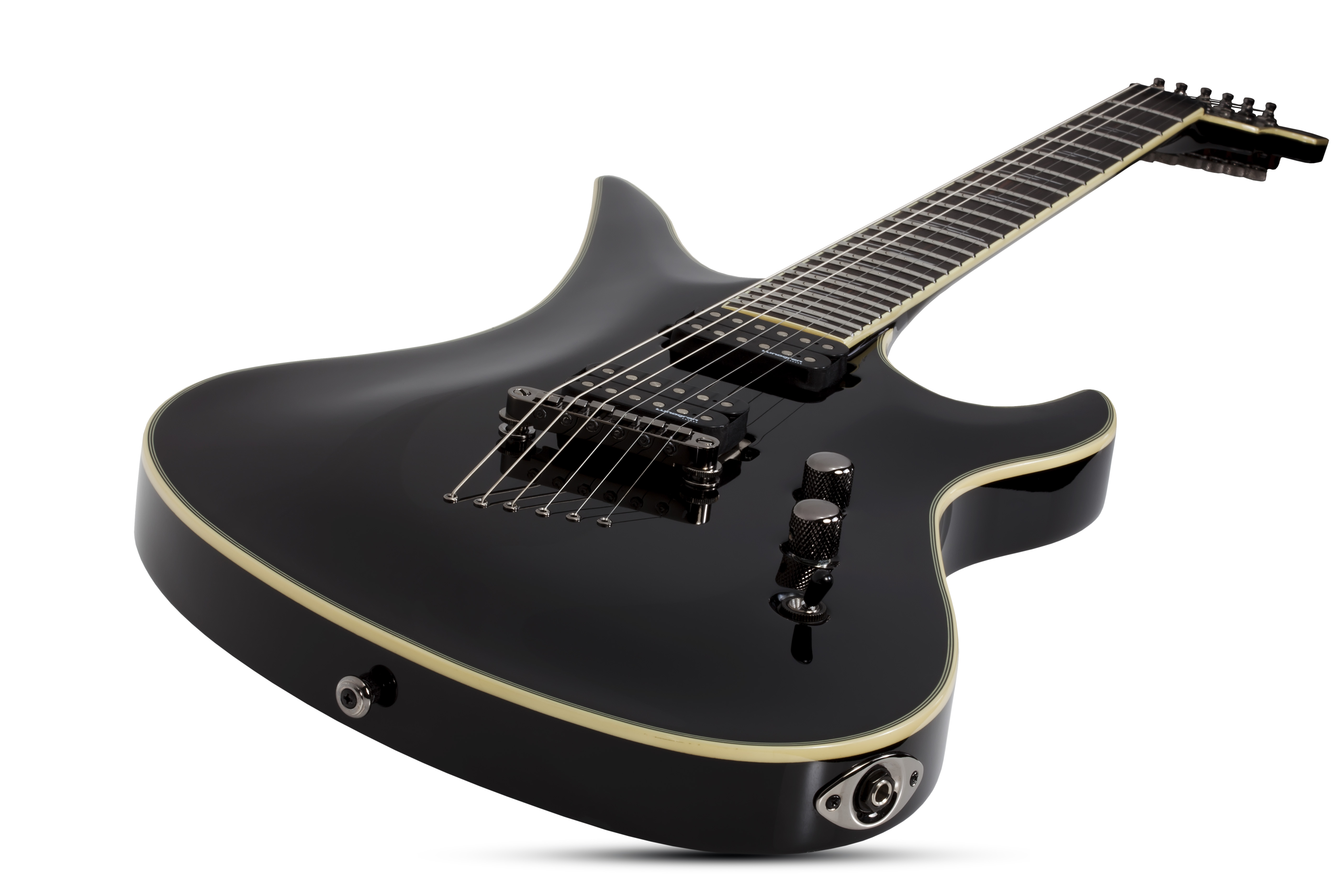 Schecter Avenger Blackjack 2h Lundgren Ht Eb - E-Gitarre aus Metall - Variation 1