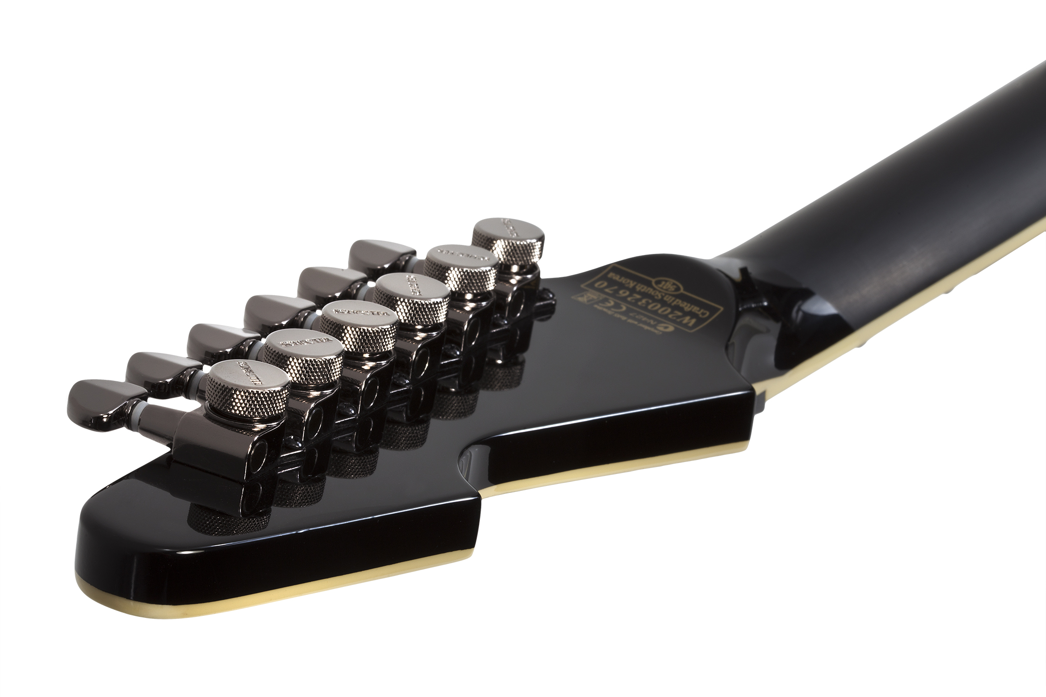 Schecter Avenger Blackjack 2h Lundgren Ht Eb - E-Gitarre aus Metall - Variation 4