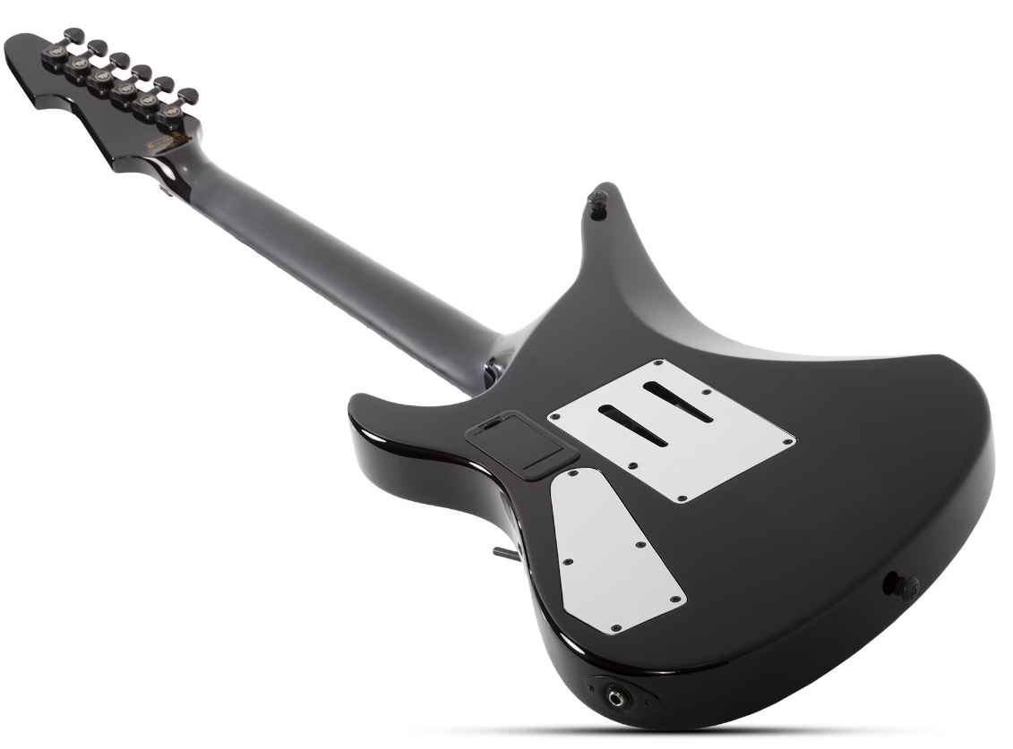 Schecter Avenger Pryzm Palladium 2h Fishman Fluence Modern Fr Eb - Gloss Black - 7-saitige E-Gitarre - Variation 5