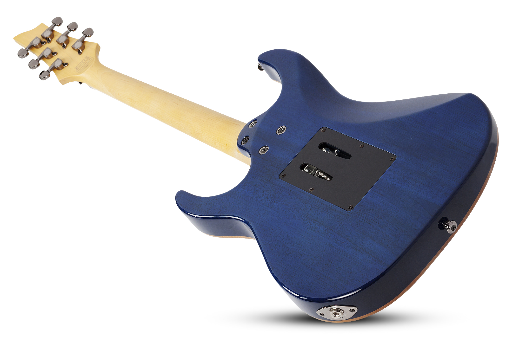 Schecter Banshee-6 Fr Extreme Hh Rw - Ocean Blue Burst - E-Gitarre in Str-Form - Variation 4
