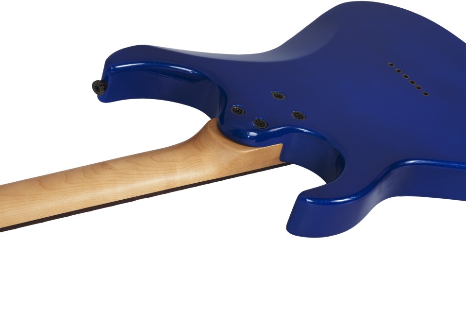 Schecter Banshee 6 Sgr 2h Ht Rw - Electric Blue - E-Gitarre in Str-Form - Variation 4