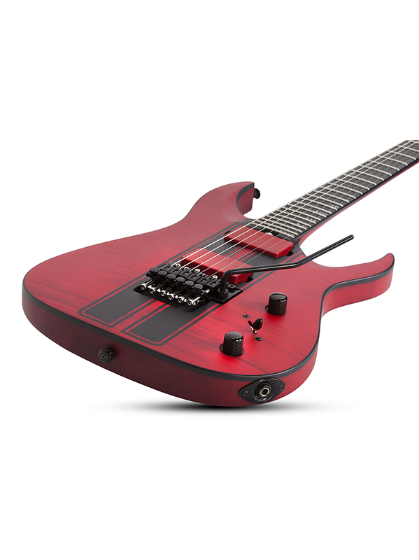 Schecter Banshee Gt Fr Emg 2h Eb - Trans Red - E-Gitarre in Str-Form - Variation 1