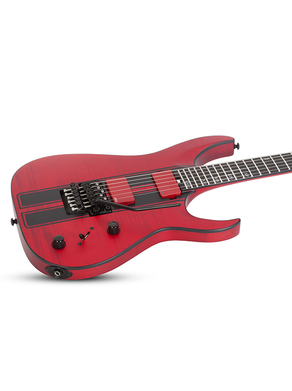 Schecter Banshee Gt Fr Emg 2h Eb - Trans Red - E-Gitarre in Str-Form - Variation 2