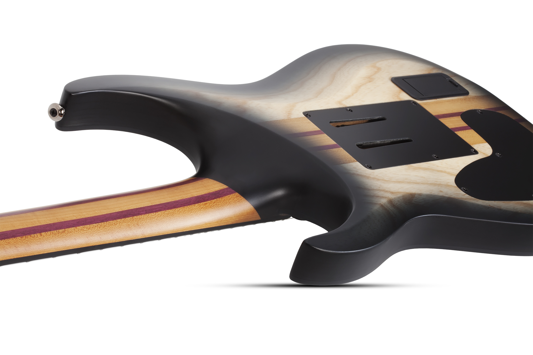 Schecter Banshee Mach-6 Fr S 2h Lundgren Sustainiac Eb - Fallout Burst - E-Gitarre in Str-Form - Variation 2