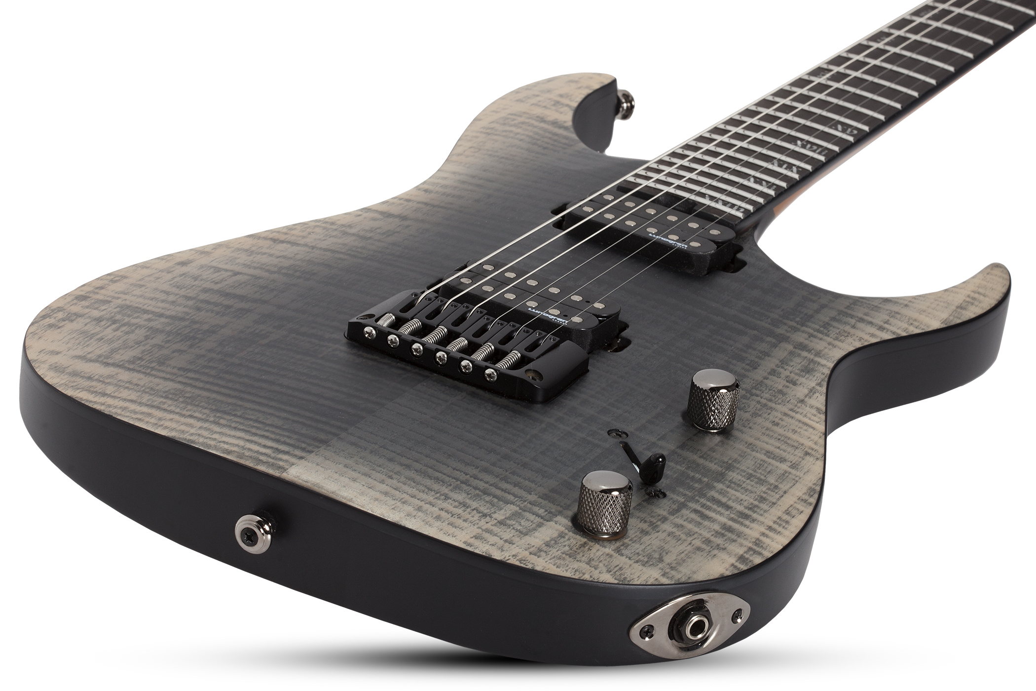 Schecter Banshee Mach-6 2h Lundgren Ht Eb - Fallout Burst - E-Gitarre in Str-Form - Variation 1