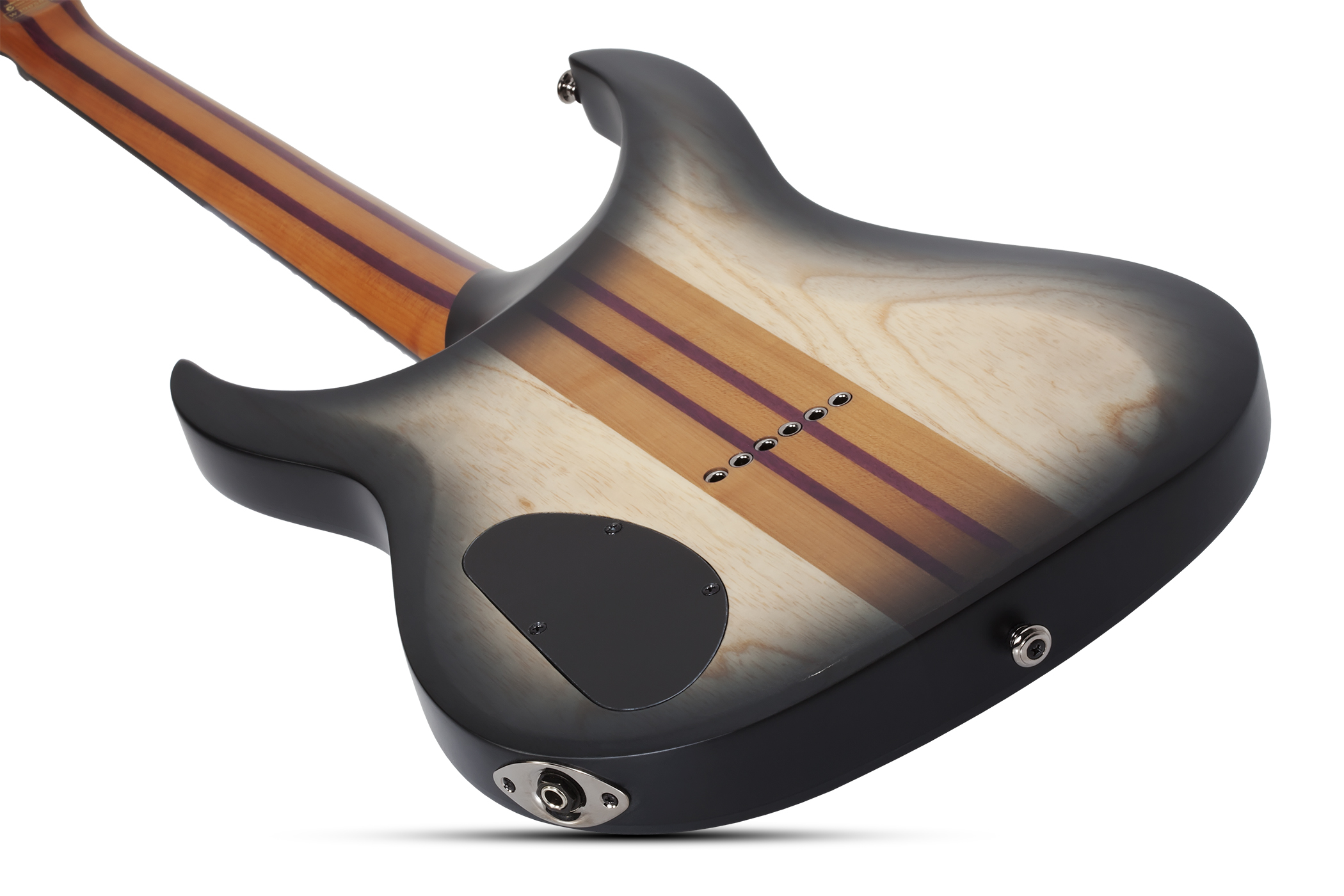 Schecter Banshee Mach-6 2h Lundgren Ht Eb - Fallout Burst - E-Gitarre in Str-Form - Variation 2