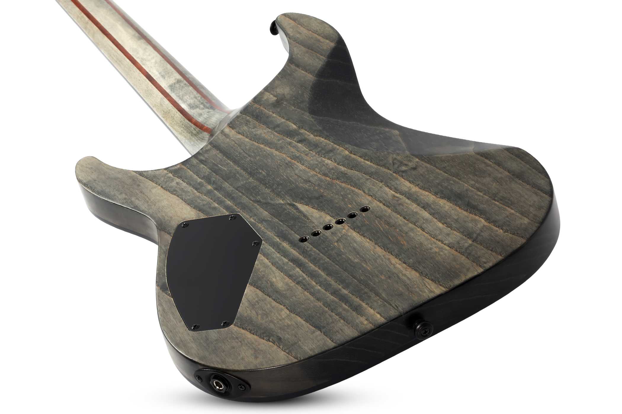 Schecter C-1 Ex Apocalypse Baryton 2h Ht Eb - Rusty Grey - Bariton E-Gitarre - Variation 2