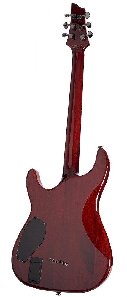 Schecter C-1 Hellraiser 2h Emg Ht Rw - Black Cherry - E-Gitarre in Str-Form - Variation 1