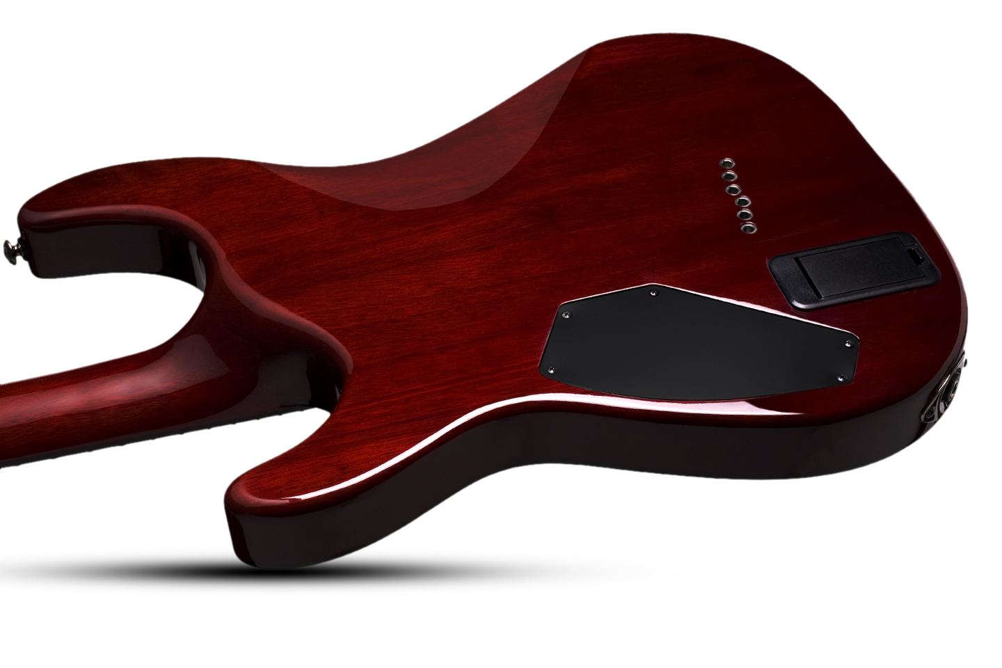 Schecter C-1 Hellraiser Lh Gaucher 2h Emg Ht Rw - Black Cherry - E-Gitarre für Linkshänder - Variation 2