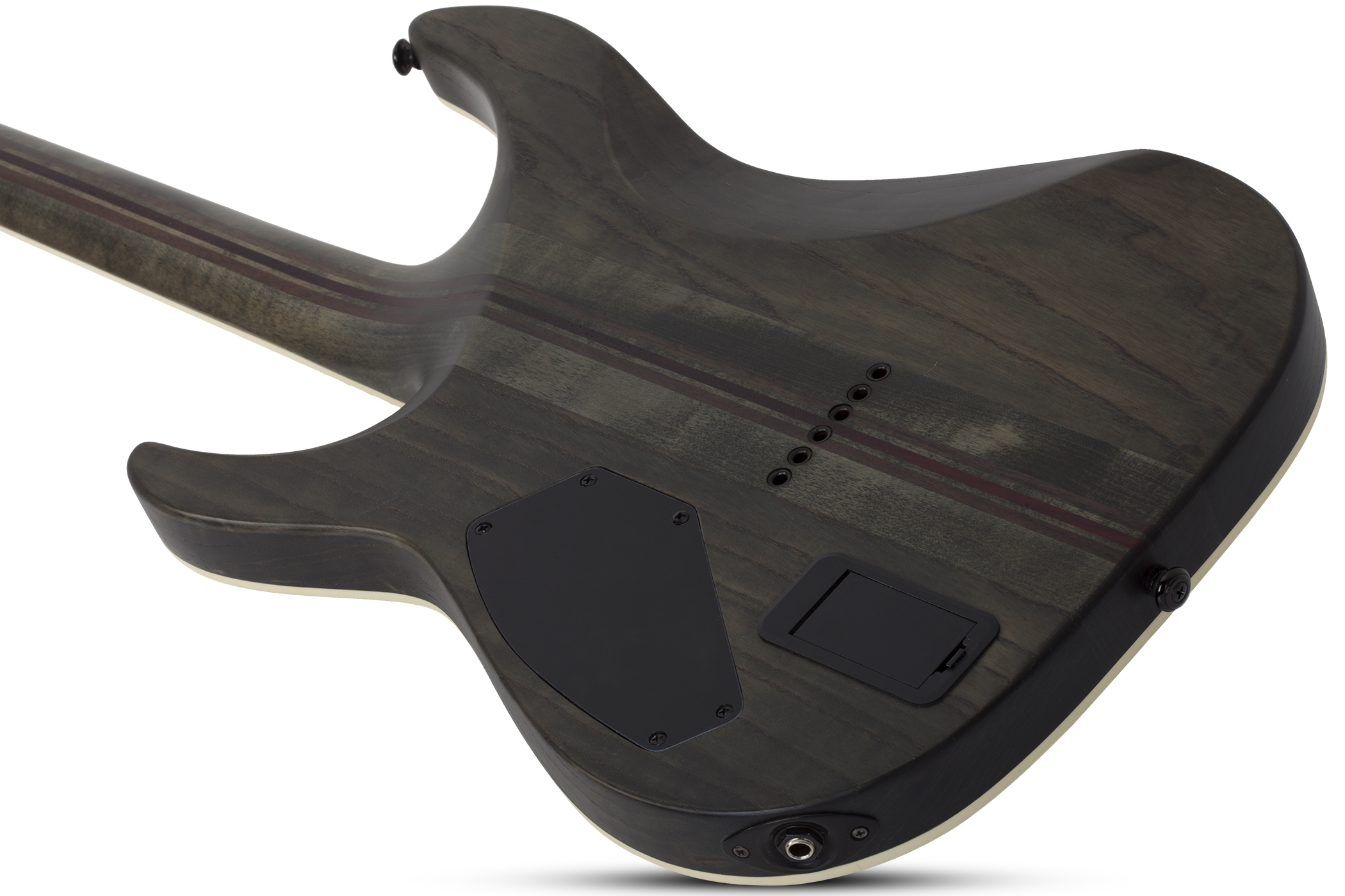 Schecter C-1 Sls Evil Twin 2h Fishman Ht Eb - Satin Black - E-Gitarre in Str-Form - Variation 3