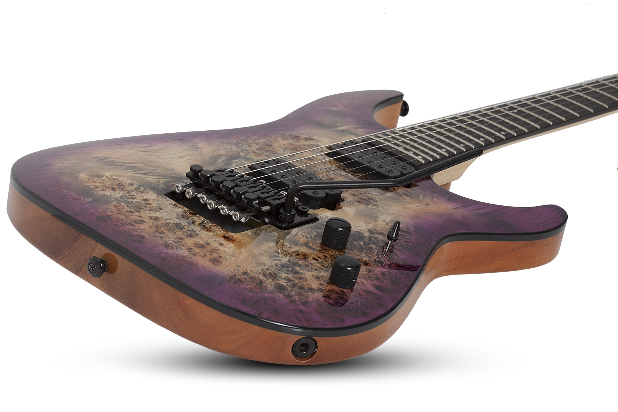 Schecter C-6 Pro Fr 2h Wen - Aurora Burst - Double Cut E-Gitarre - Variation 1