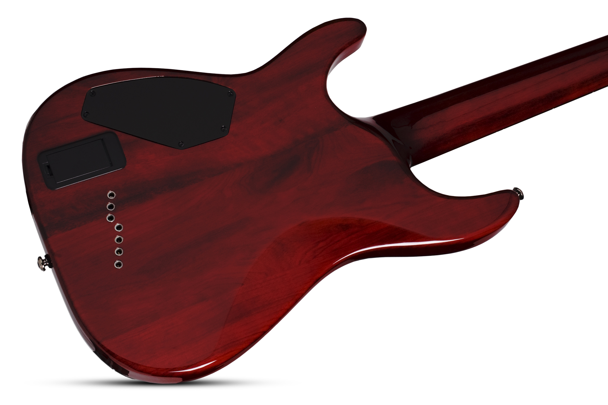 Schecter C-7 Fr Lh Hellraiser 7c Gaucher 2h Emg Rw - Black Cherry - E-Gitarre für Linkshänder - Variation 2