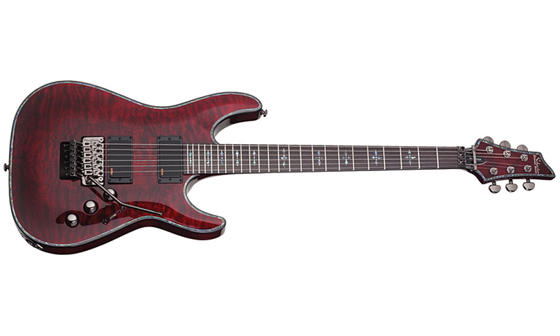 Schecter C-1 Fr S Hellraiser 2h Emg Sustainiac Rw - Black Cherry - E-Gitarre in Str-Form - Variation 1