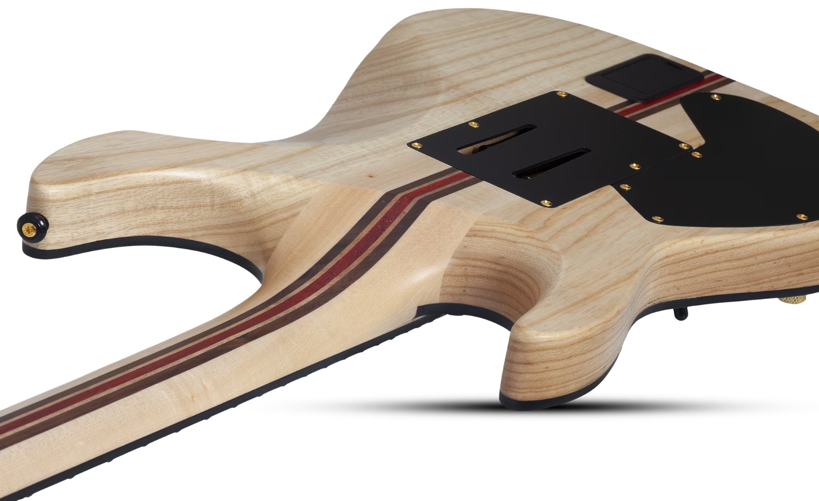 Schecter C1 Fr-s 50th Ann. Lh 2h Sustainiac Eb - 50th Gold Burst - E-Gitarre aus Metall - Variation 8