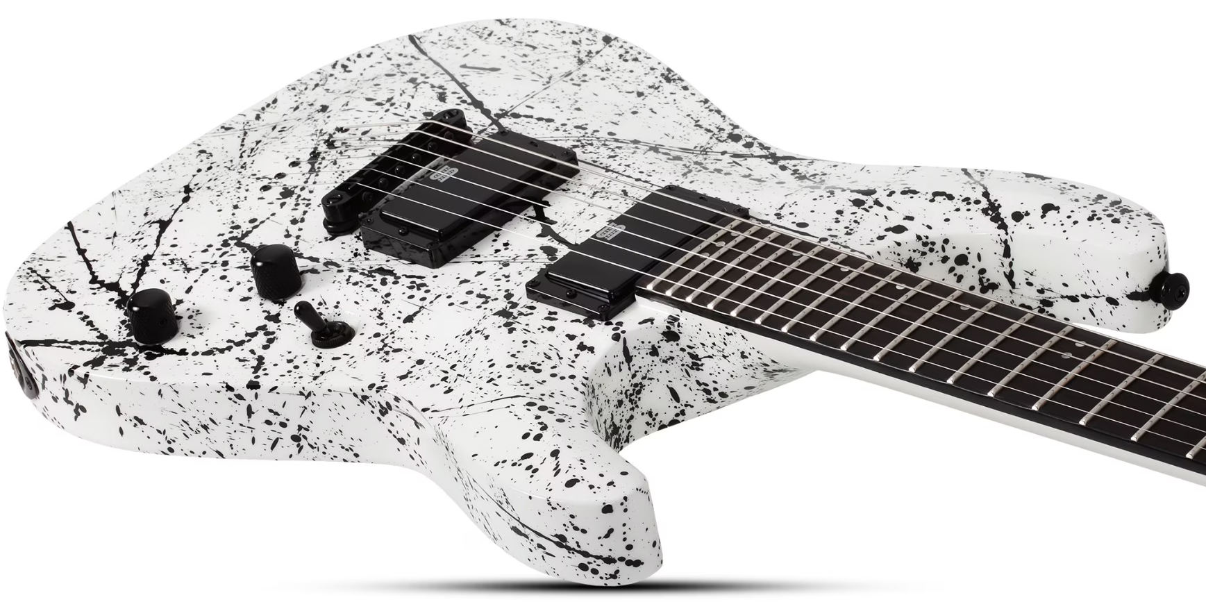 Schecter C1 Ink Bomb 2h Seymour Duncan Ht Eb - Ink Bomb - E-Gitarre aus Metall - Variation 1