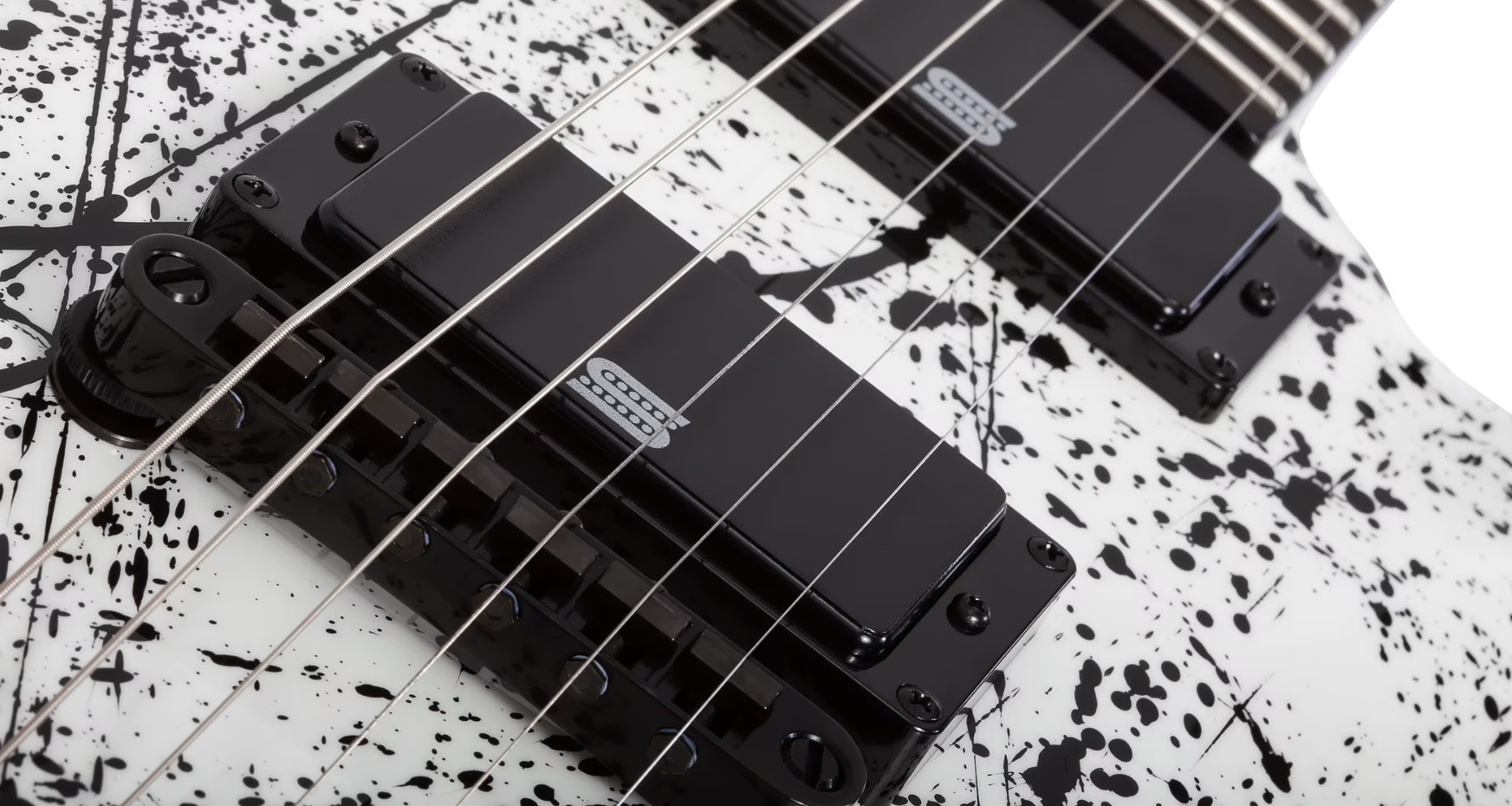 Schecter C1 Ink Bomb 2h Seymour Duncan Ht Eb - Ink Bomb - E-Gitarre aus Metall - Variation 3