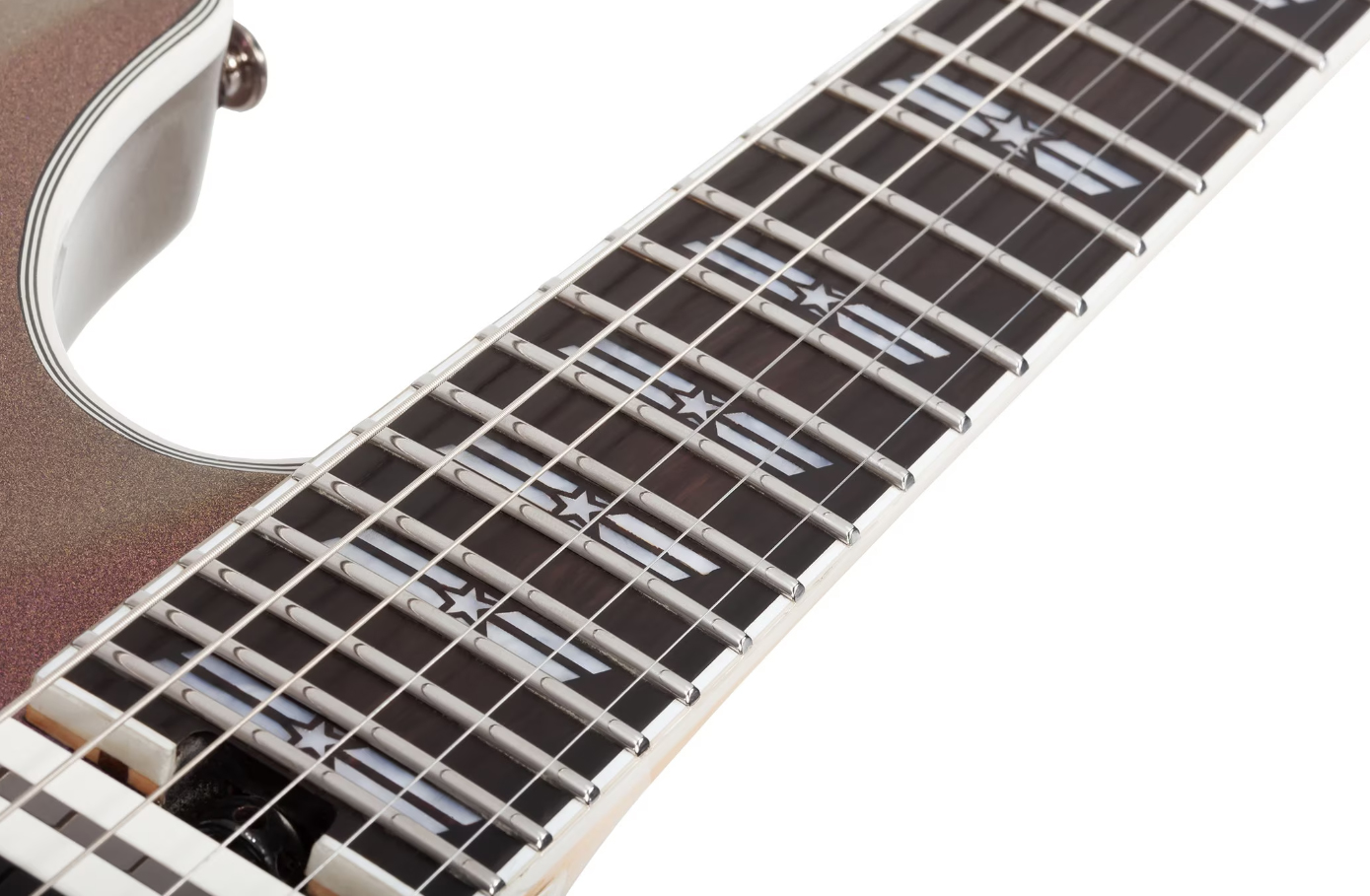Schecter C1 Sls Hollywood 2h Fishman Fluence Modern Ht Eb - Supernova - E-Gitarre aus Metall - Variation 6