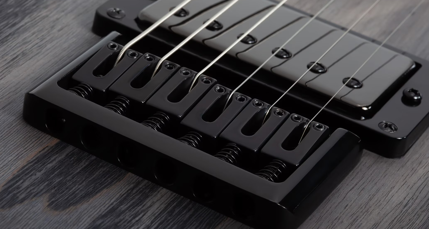 Schecter C1 Standard 2h Ht Rw - Charcoal Satin - E-Gitarre in Str-Form - Variation 3