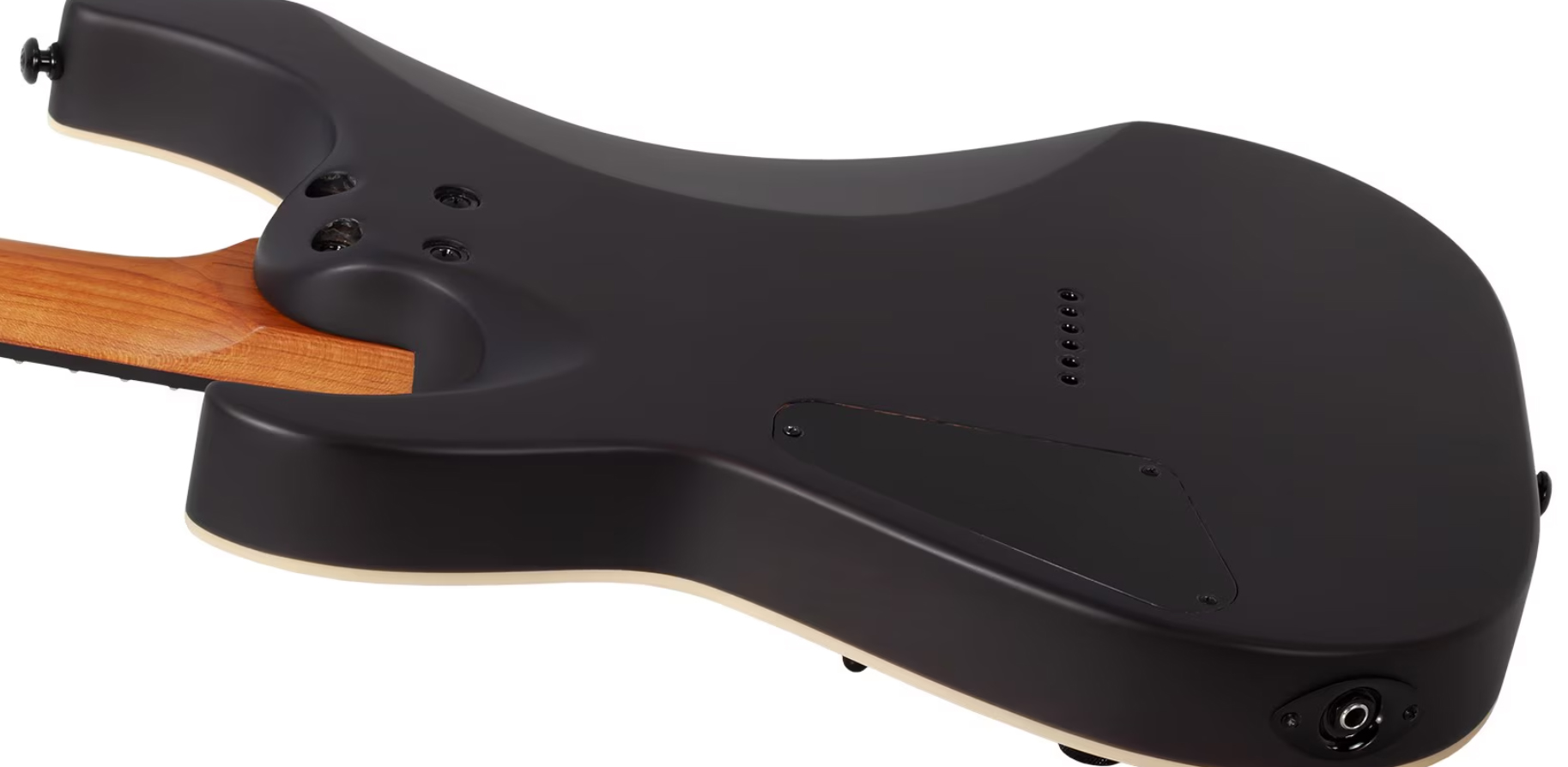 Schecter C1 Standard 2h Ht Rw - Charcoal Satin - E-Gitarre in Str-Form - Variation 5