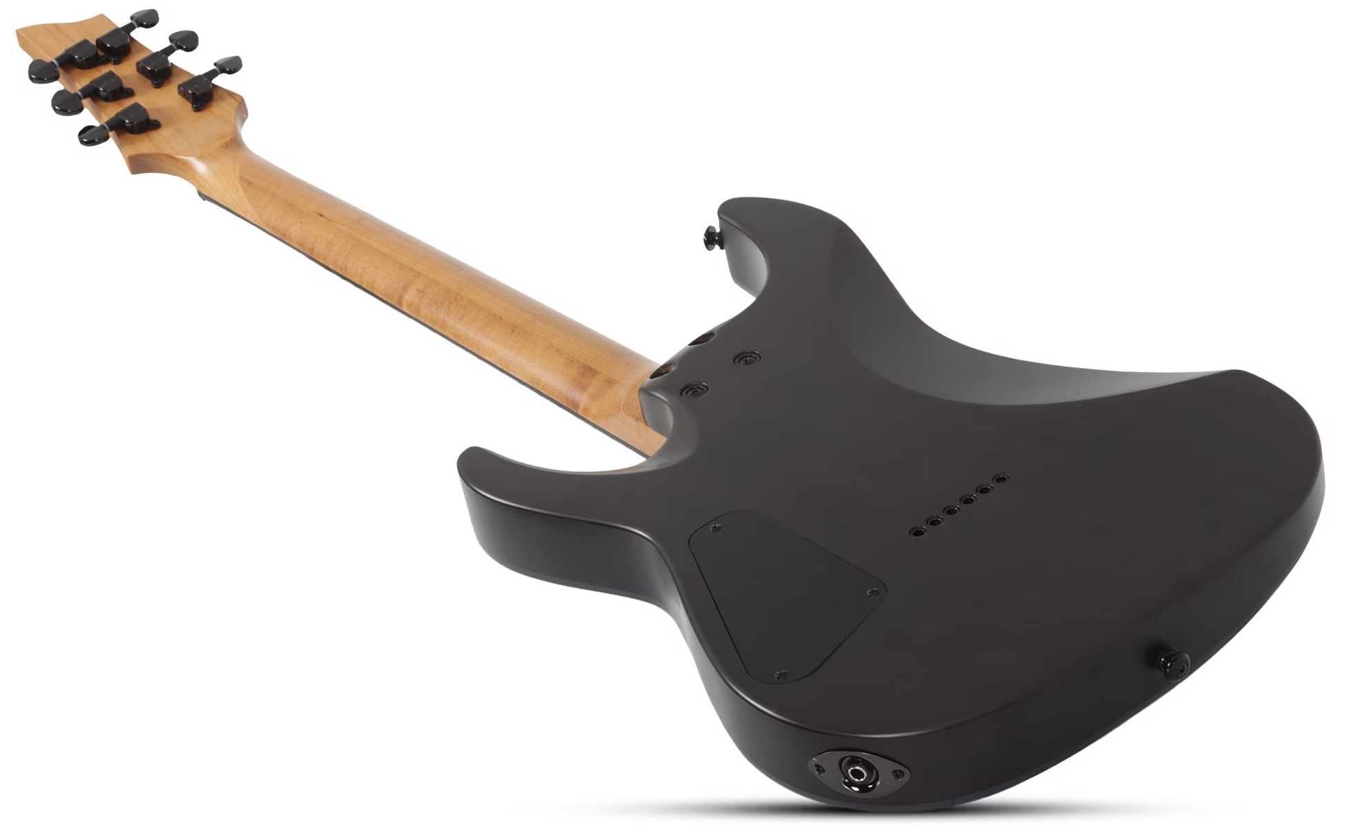 Schecter C1 Standard Plus 2h Ht Eb - Ember Burst - E-Gitarre in Str-Form - Variation 6