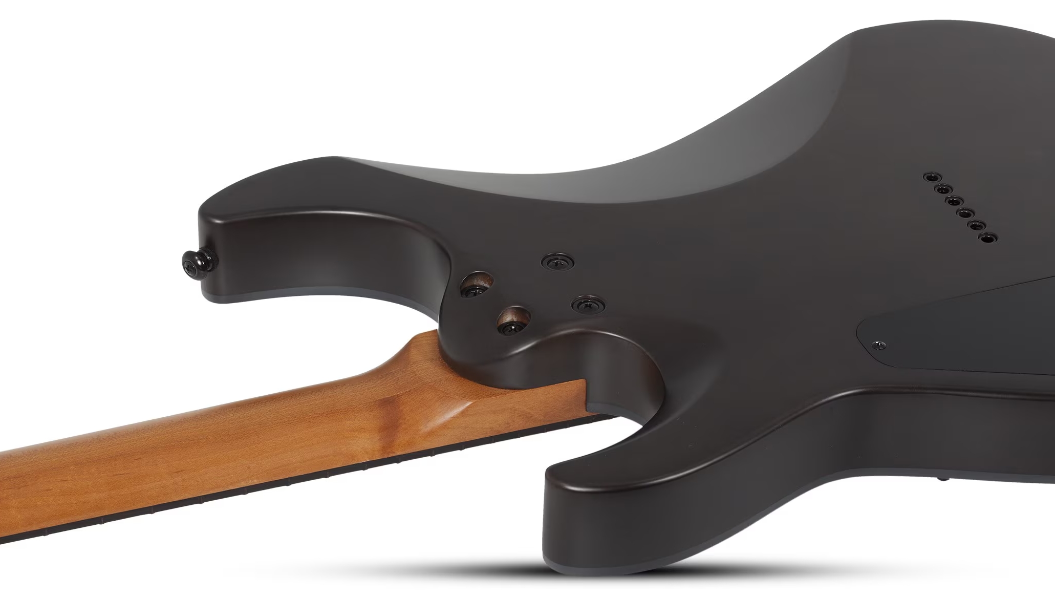 Schecter C1 Standard Plus 2h Ht Eb - Ember Burst - E-Gitarre in Str-Form - Variation 7