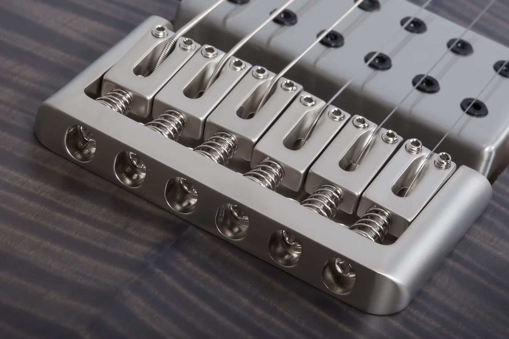 Schecter C1 Standard Plus 2h Ht Mn - Trans Black Burst - E-Gitarre in Str-Form - Variation 4