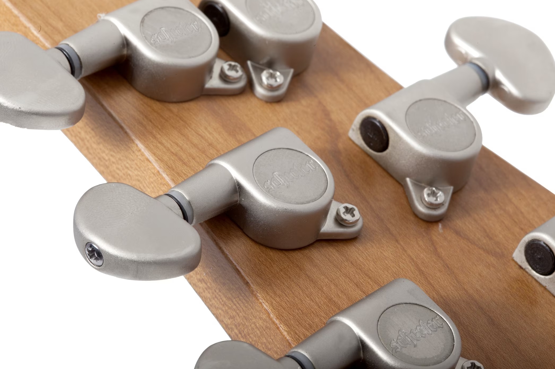 Schecter C1 Standard Plus 2h Ht Mn - Blue Fade - E-Gitarre in Str-Form - Variation 6