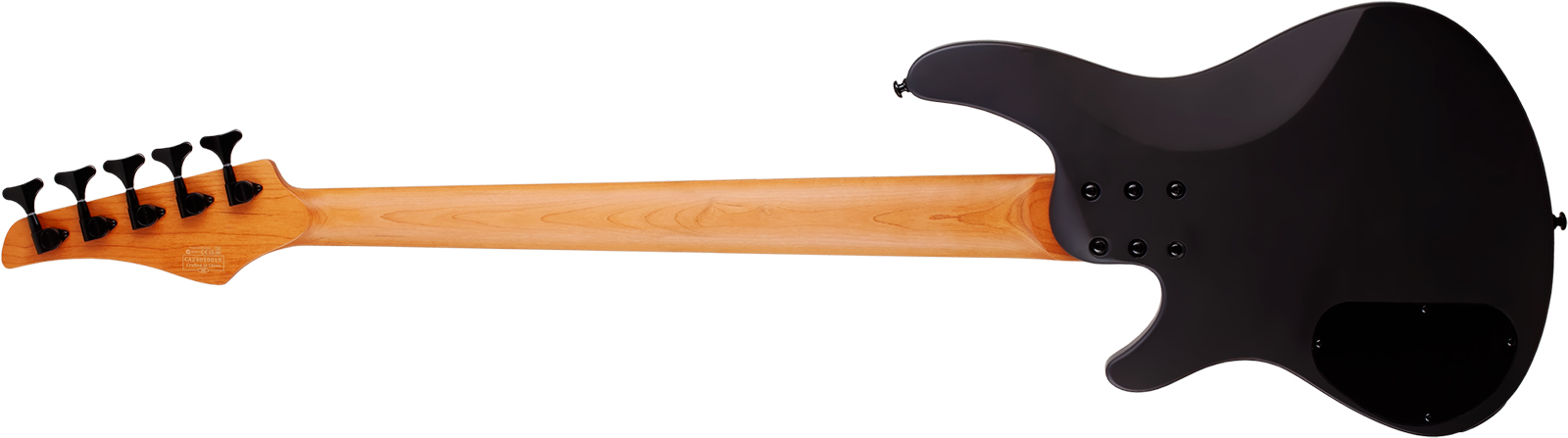 Schecter C5 Standard 5c Rw - Charcoal Satin - Solidbody E-bass - Variation 1