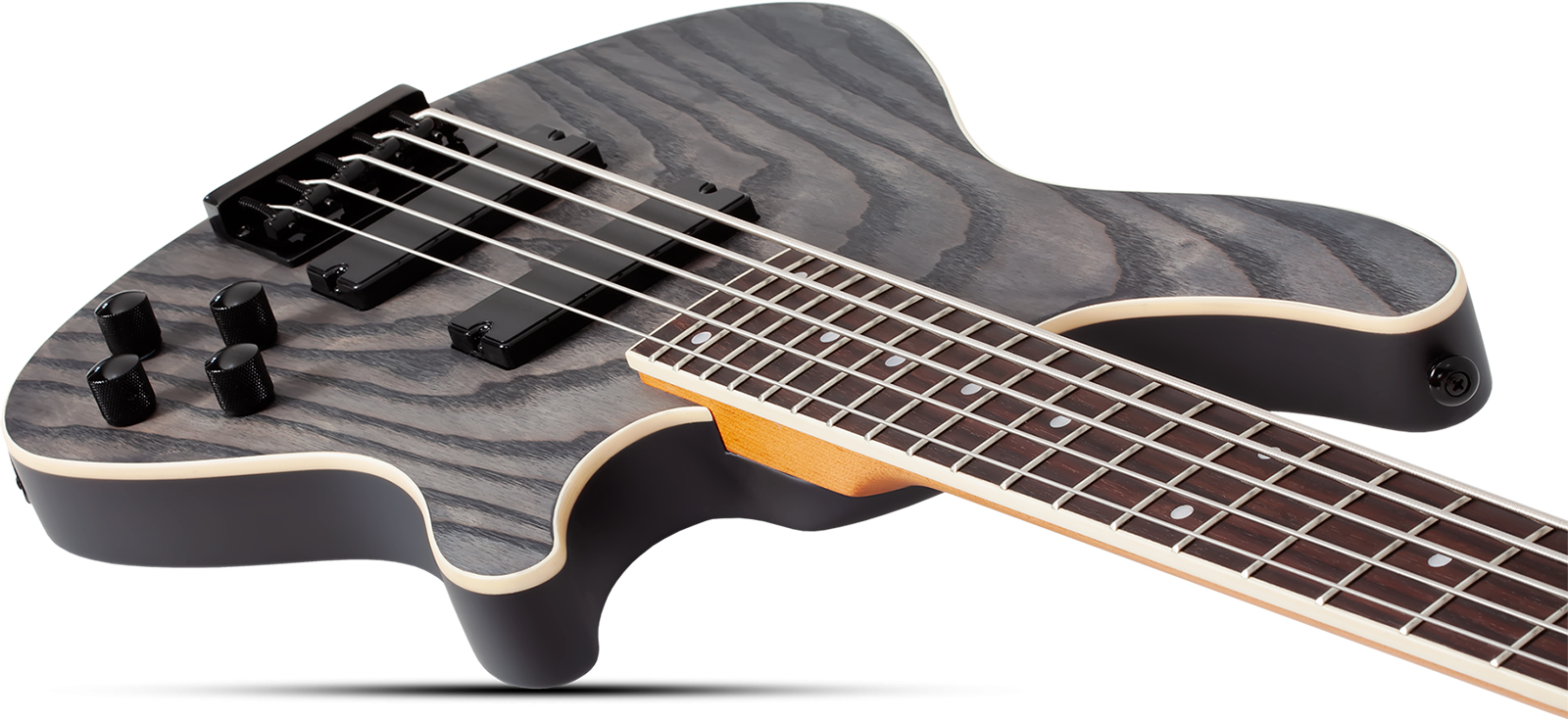 Schecter C5 Standard 5c Rw - Charcoal Satin - Solidbody E-bass - Variation 2