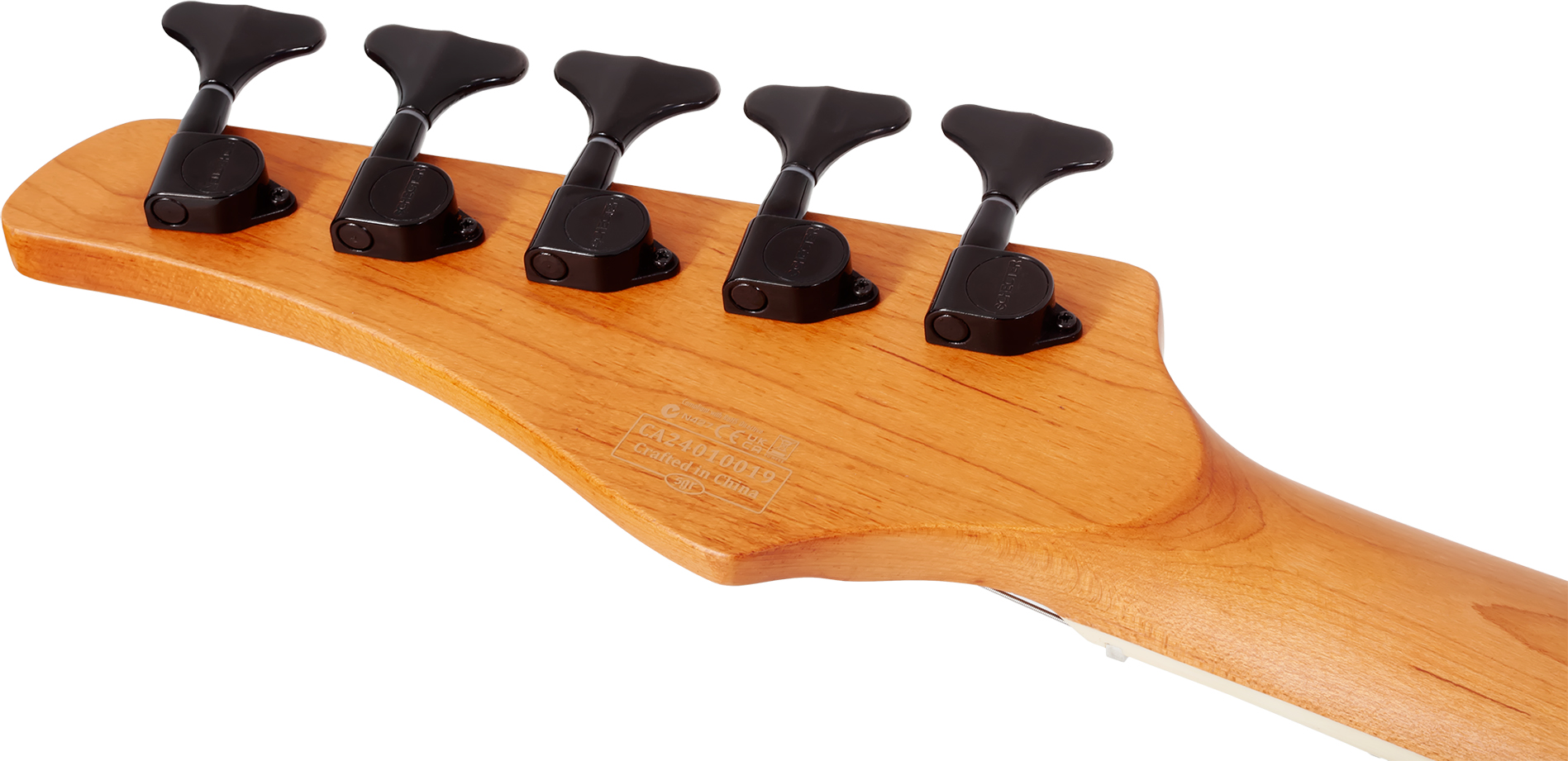 Schecter C5 Standard 5c Rw - Tobacco Burl - Solidbody E-bass - Variation 2