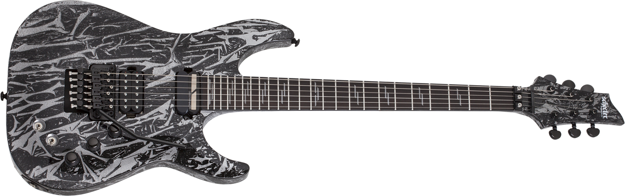 Schecter C-1 Fr  S Silver Mountain 2h Sustainiac Ht Eb - Silver Mountain - E-Gitarre in Str-Form - Main picture