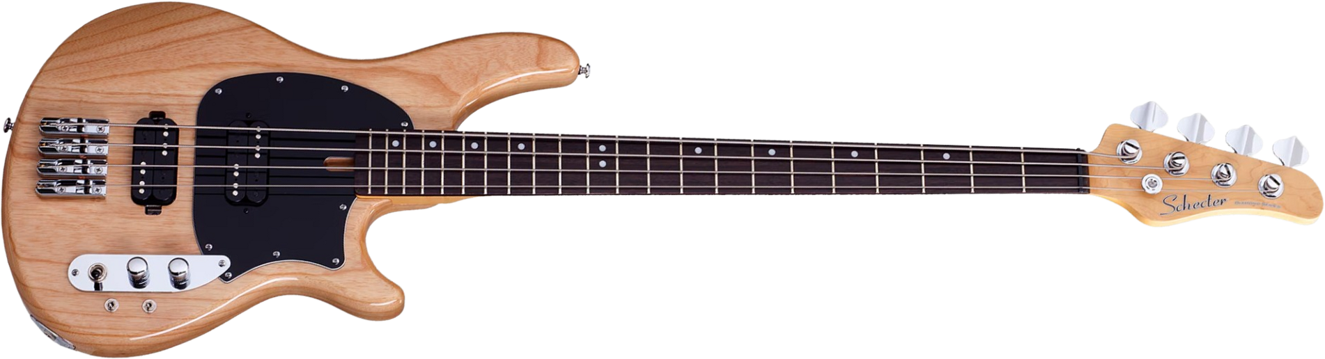 Schecter Cv4 Rw - Gloss Natural - Solidbody E-bass - Main picture