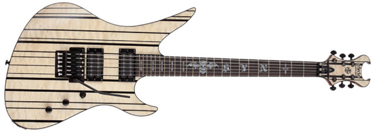 Schecter Synyster Gates Standard Plus Fr Hh Eb - Gloss Natural - Signature-E-Gitarre - Main picture