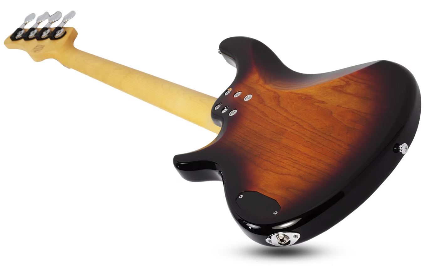 Schecter Cv4 Mn - 3-tone Sunburst - Solidbody E-bass - Variation 1